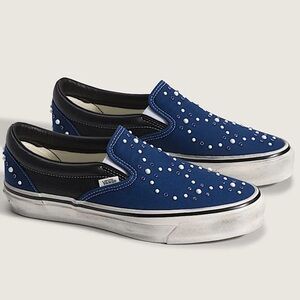 💎 VANS SLIP ON 98 LUX PEARLIZED BLUE 💙